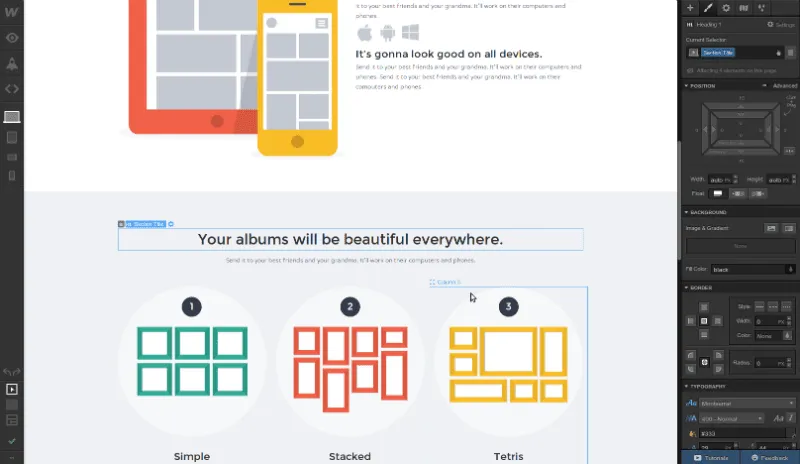 Webflow Design Tool